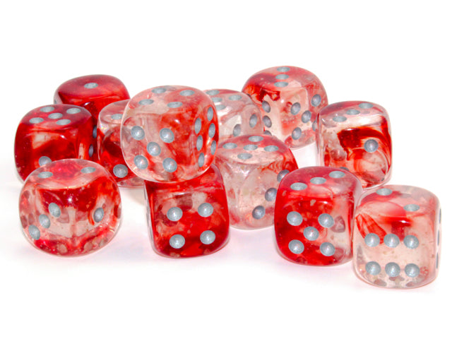 Chessex 16mm D6 Dice block (12)