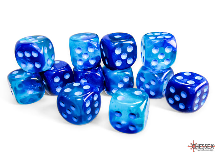Chessex 16mm D6 Dice block (12)