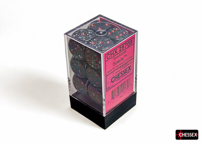 Chessex 16mm D6 Dice block (12)