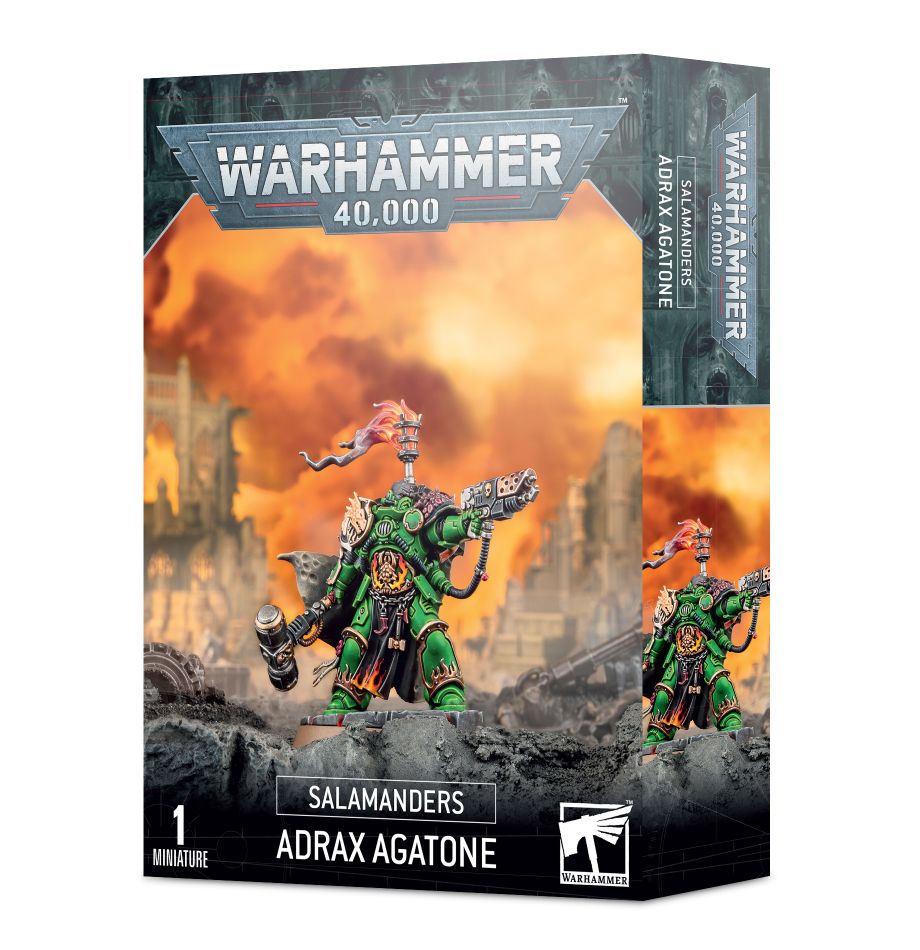 Space Marine: Salamanders Adrax Agatone