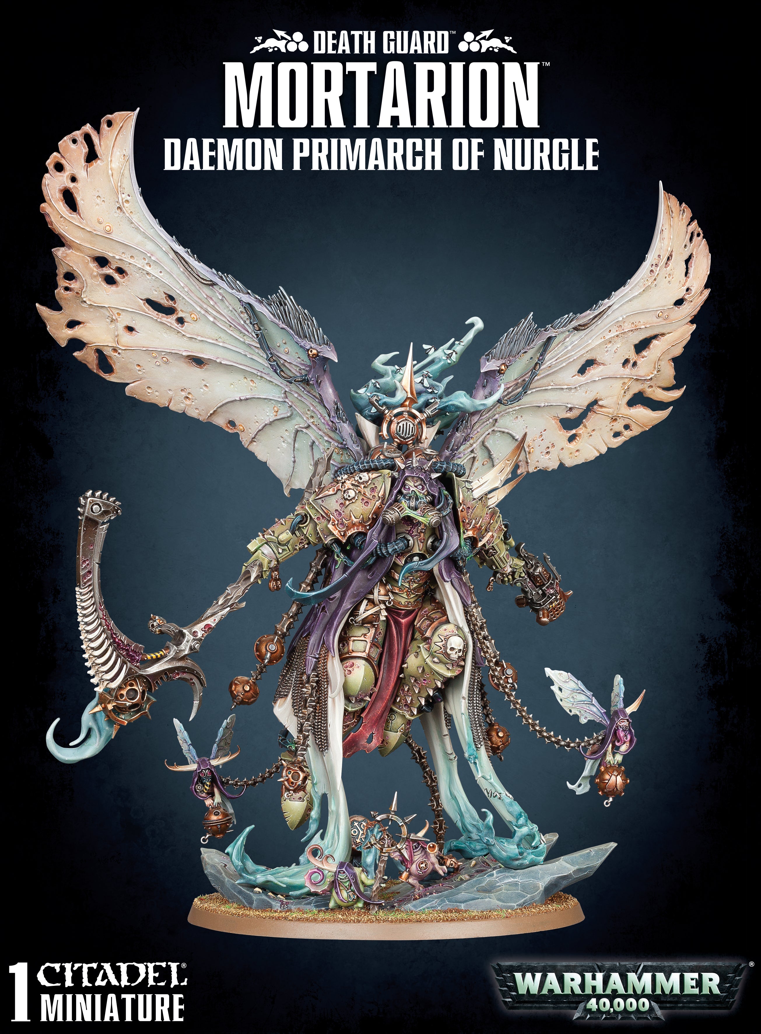 Chaos Death Guard Mortarion Daemon Primarch Of Nurgle