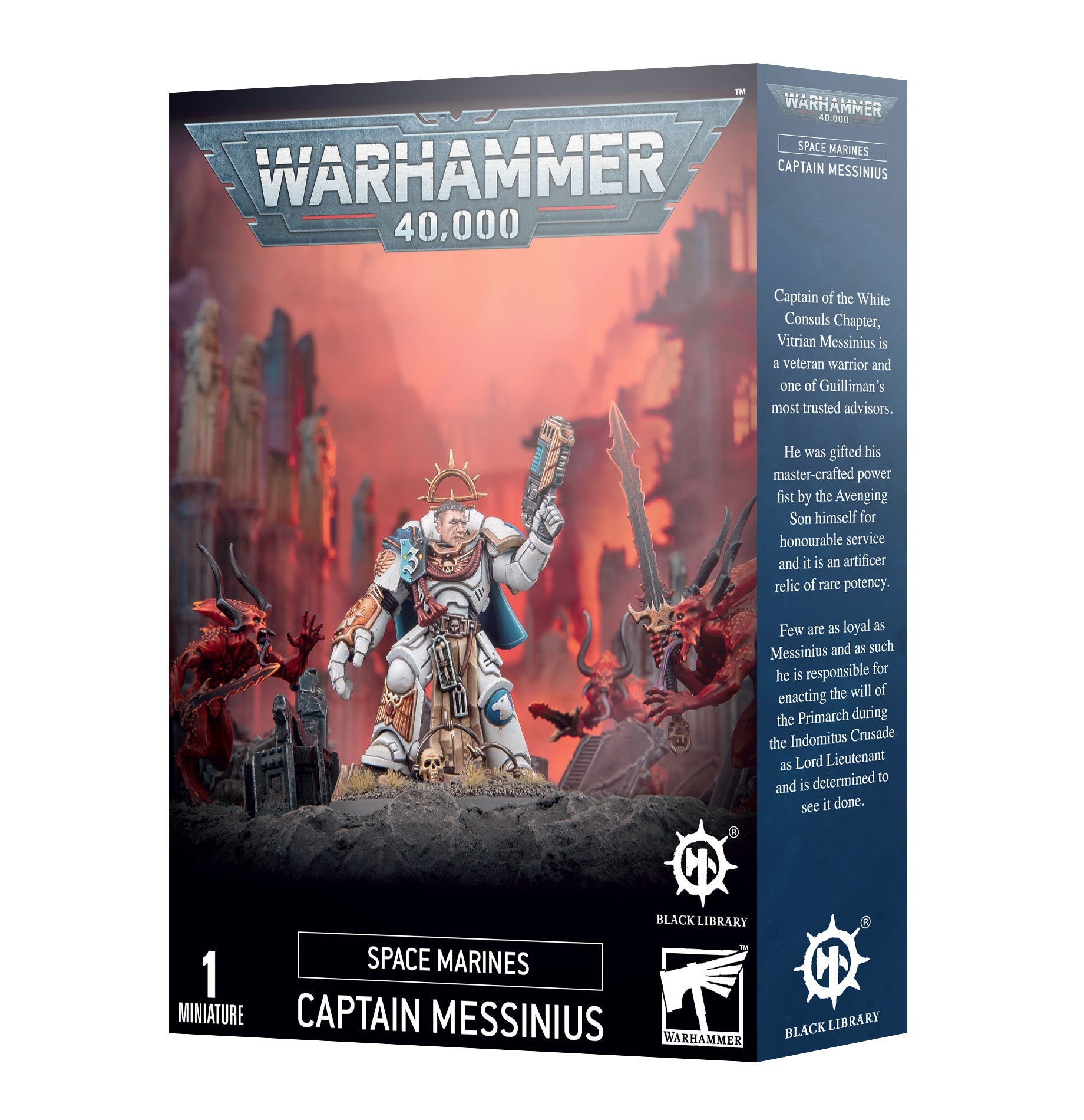 Space Marine: White Consuls Captain Messinius