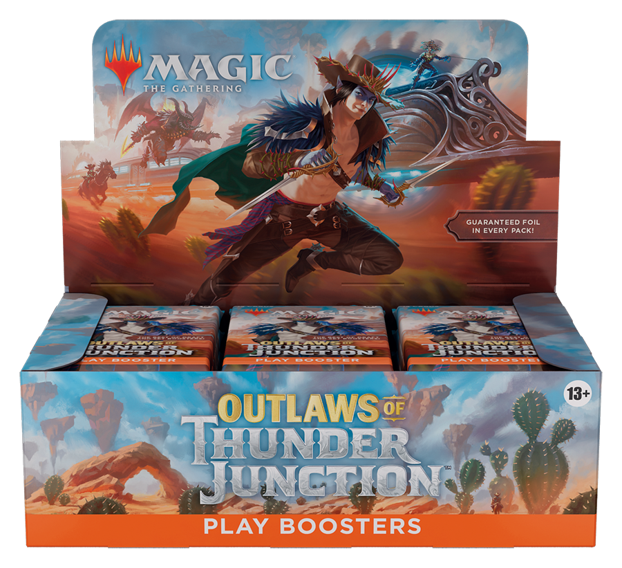 MTG OUTLAWS OF THUNDER JUNCTION PLAY BOOSTER CASE