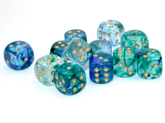 Chessex 16mm D6 Dice block (12)