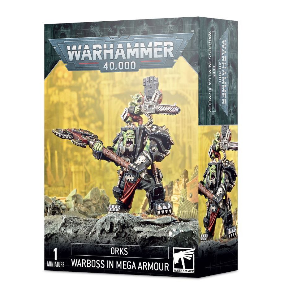 Ork- Warboss in Mega Armour