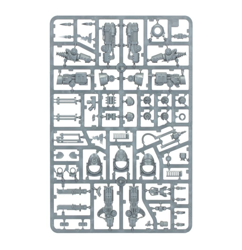 Horus Heresy: Legiones Astartes: Contemptor Dreadnought Weapons Frame 2