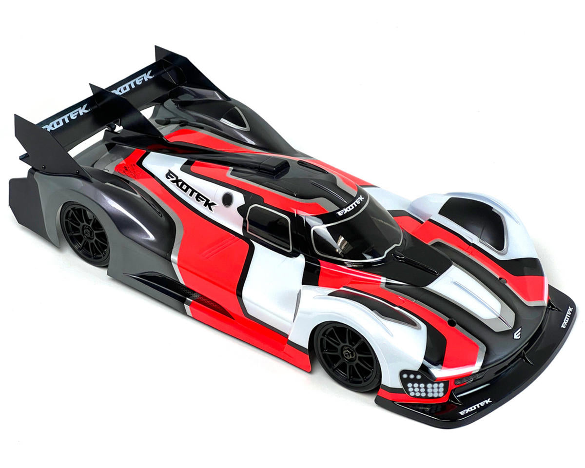Exotek 499Hyper Low Profile LMH Body w/Wing (Clear) (Lightweight) (190mm)