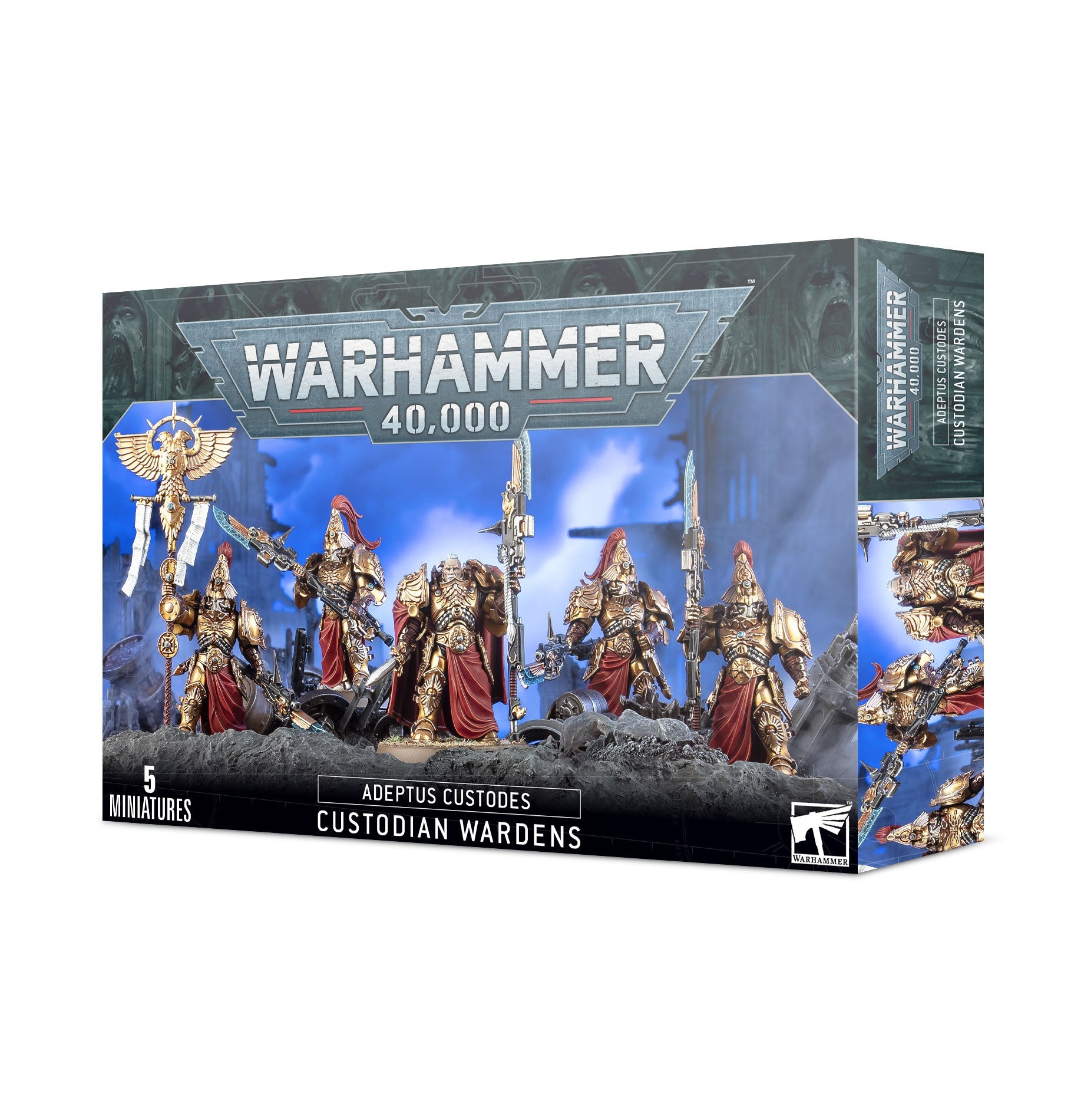 Adeptus Custodes: Custodian Wardens Shield-Captain