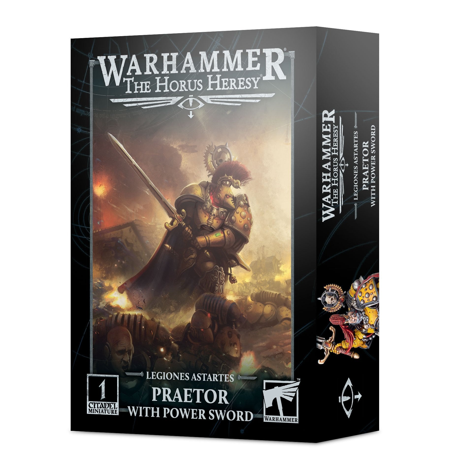 Horus Heresy: Legiones Asartes: Praetor with Power Sword