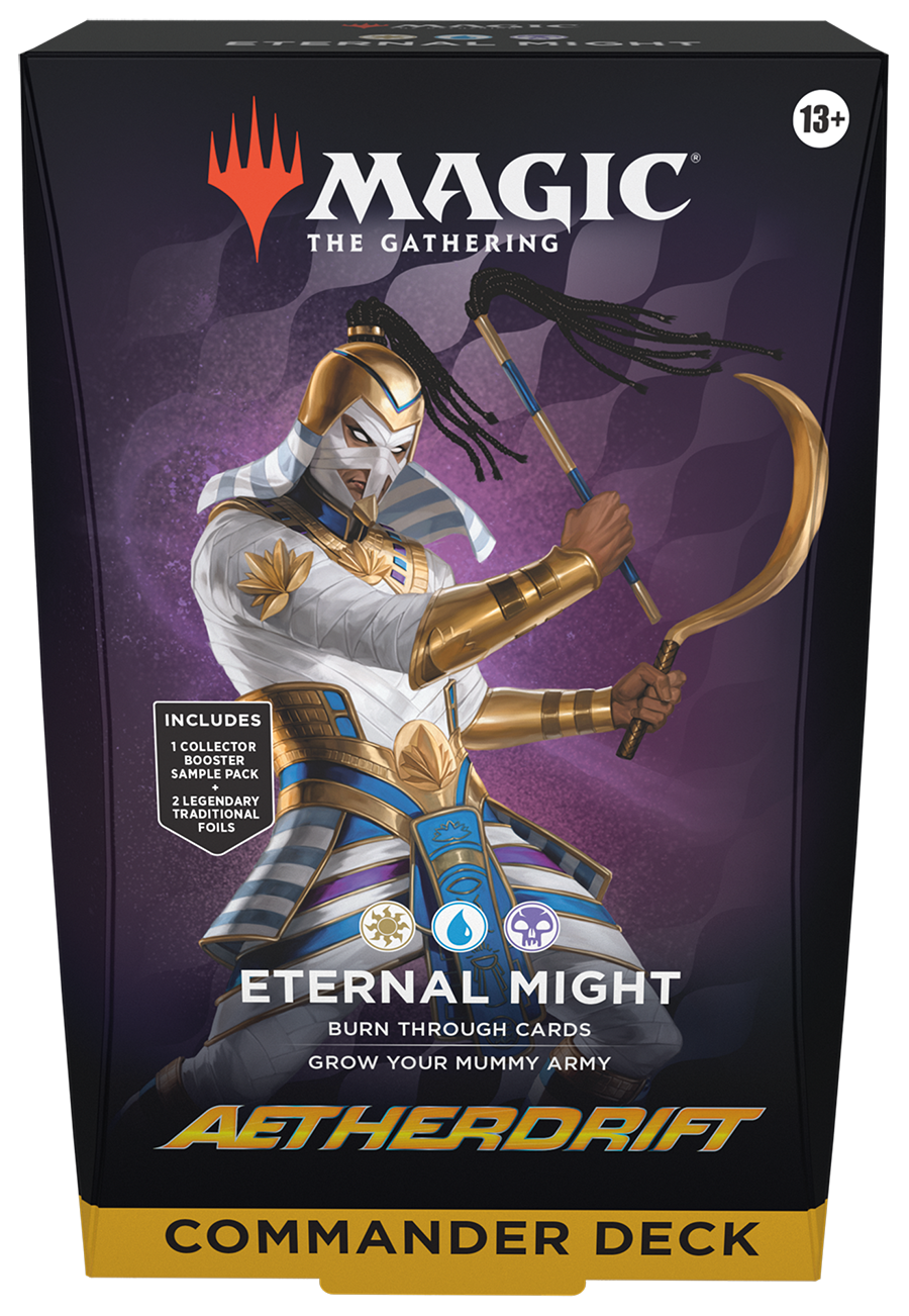 Magic the Gathering Aetherdrift Eternal Might Commander Deck