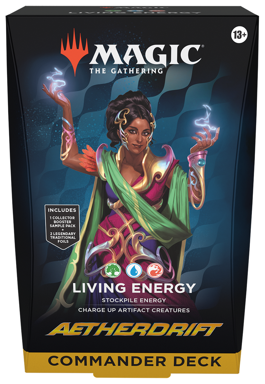 Magic the Gathering Aetherdrift Living Energy Commander Deck