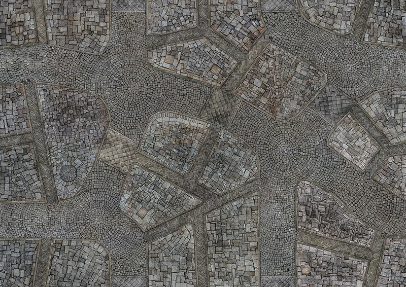 Conquest, Cobblestone City Gaming Mat 44x60 Inch (PBW8977)